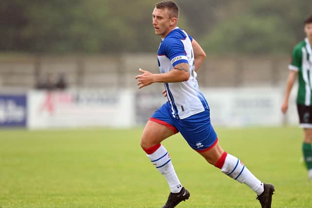 David Ferguson will be fit for Hartlepool United's first game of the season against Barnet. Picture by FRANK REID