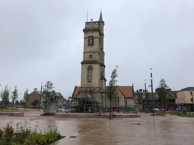 Church Square in Hartlepool.