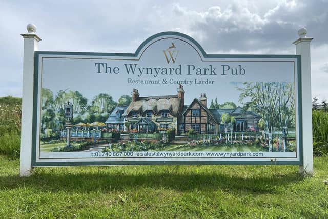 Land where the Wynyard Park Pub and Hotel is planned to be built. Picture by FRANK REID