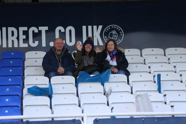 All smiles ahead of kick off against Sutton United. (Photo: Mark Fletcher | MI News)