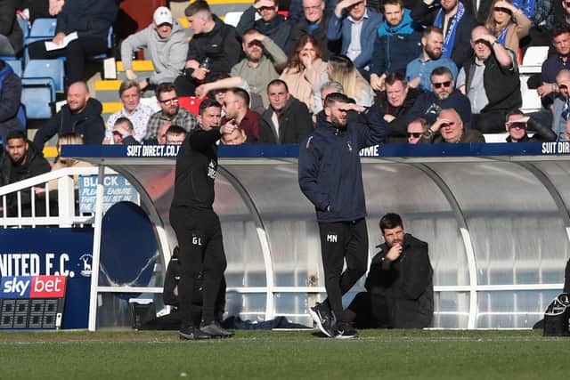 Graeme Lee did not enjoy Hartlepool United's performance against Leyton Orient (Credit: Mark Fletcher | MI News)