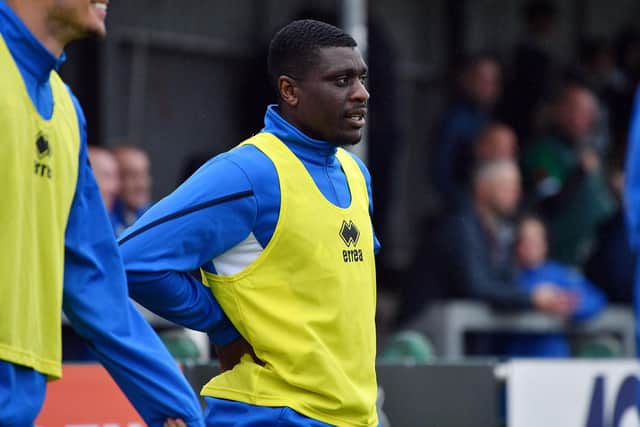 Hartlepool United are confident they can keep hold of star striker Josh Umerah this summer. Picture by FRANK REID