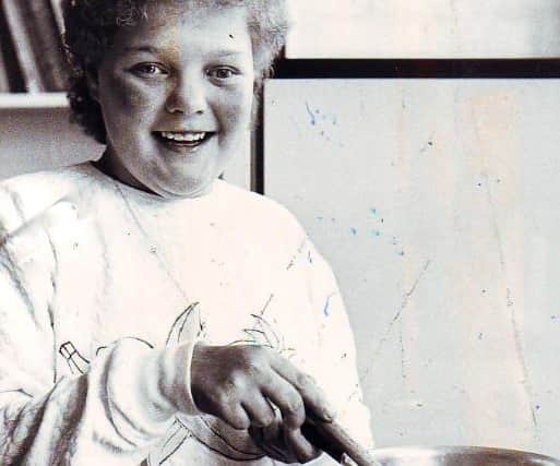 Mandy in 1985.