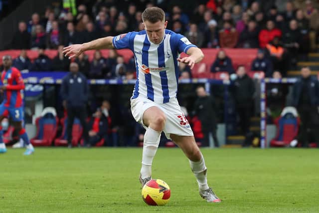 Bryn Morris made his Hartlepool United debut against Crystal Palace in the FA Cup fourth round tie at Selhurst Park. (Credit: Mark Fletcher | MI News)