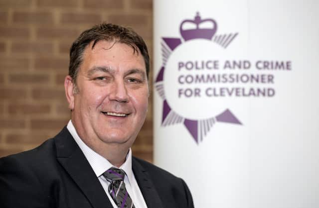 Cleveland Police and Crime Commissioner Steve Turner. Photograph by Stuart Boulton.