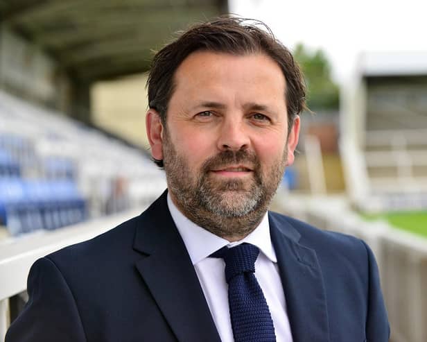 Hartlepool United manager Paul Hartley.