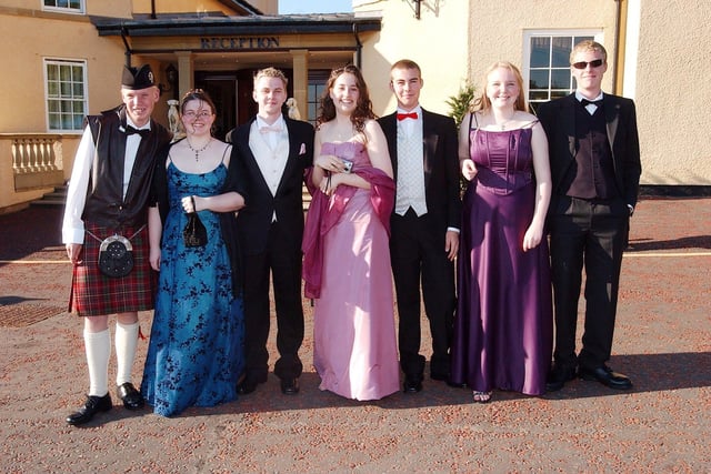 Ready to enjoy their prom. Recognise anyone?