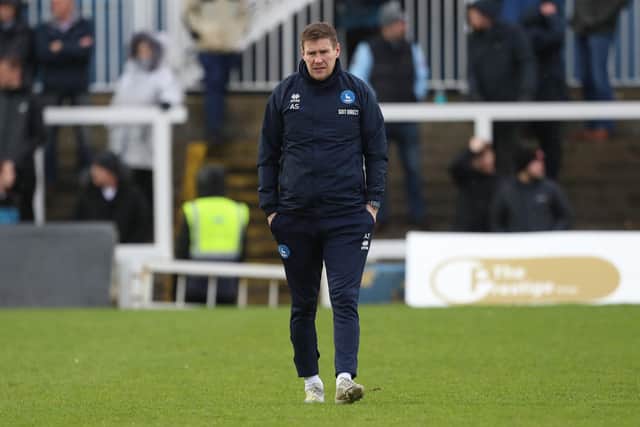 Antony Sweeney gave his thoughts on the key decisions against Northampton Town. (Credit: Mark Fletcher | MI News)