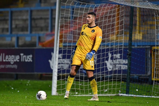 Jameson lost his place to Joel Dixon against Rochdale but if Hartlepool boss John Askey is to return to the Harrogate loanee in goal this fixture would be an ideal time to do it after a two week break. Picture by FRANK REID