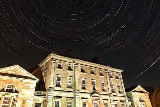 Stars above Cusworth Hall. From @d_j_t_photography