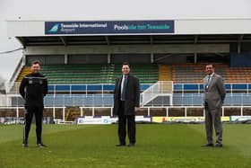 Hartlepool United have recently agreed a partnership deal with Teesside International Airport.