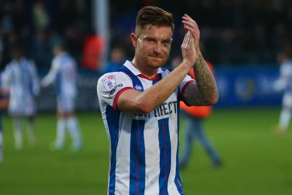 Euan Murray could return for Hartlepool United in the FA Cup third round. (Credit: Michael Driver | MI News)