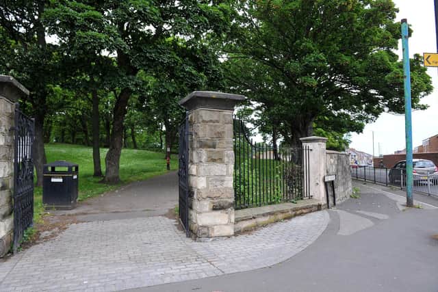 The entrance to North Cemetery on Raby Road. Picture by FRANK REID
