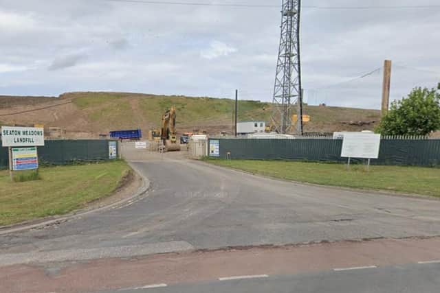 The Seaton Meadows landfill site. Hartlepool. Pic Via Google Maps.