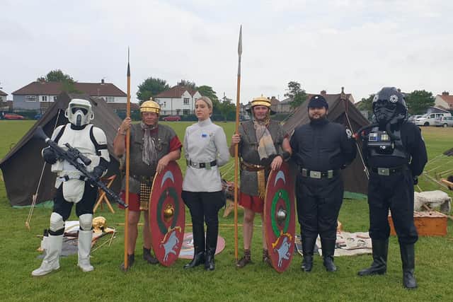 Hartlepool's History Through The Ages event that took place at Grayfields Sports Pavilion, in Jesmond Gardens.
