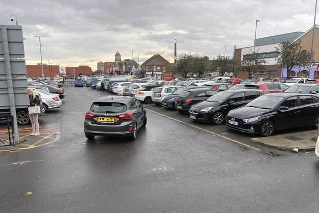 The busy Roker Street car park in Hartlepool town centre. Picture by FRANK REID