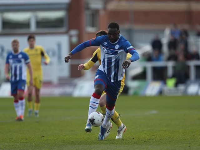 Hartlepool United striker Mani Dieseruvwe is in line to make his England C debut on Tuesday evening