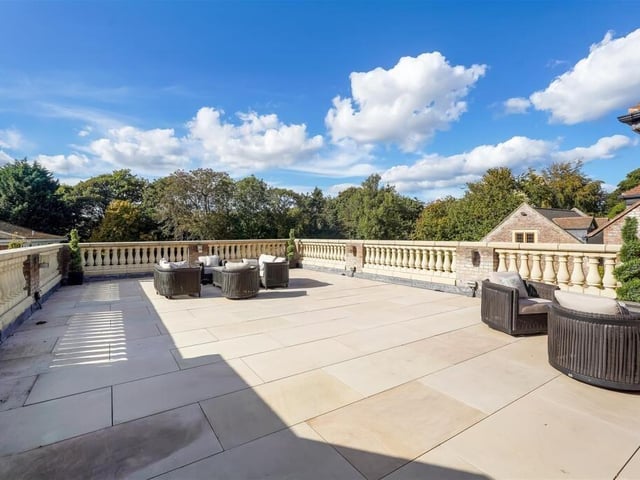 This is a great place to sit and enjoy the sunshine.