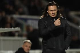 HARTLEPOOL, GBR. NOV 6TH  Wycombe Wanderers manager Gareth Ainsworth   during the FA Cup match between Hartlepool United and Wycombe Wanderers at Victoria Park, Hartlepool on Saturday 6th November 2021. (Credit: Mark Fletcher | MI News)