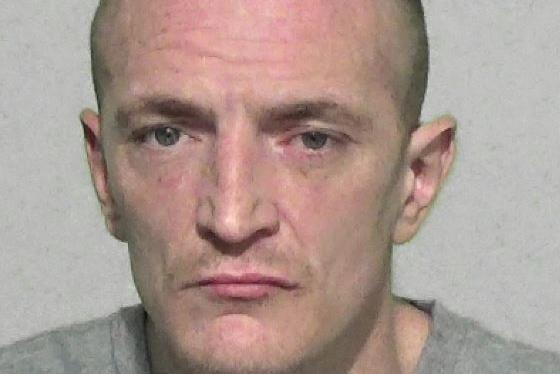 Hazard, 38, of no fixed address, was jailed for 12 weeks by South Tyneside Magistrates' Court after admitting committing attempted burglary and unlawfully possessing a screwdriver in Sunderland on August 4.