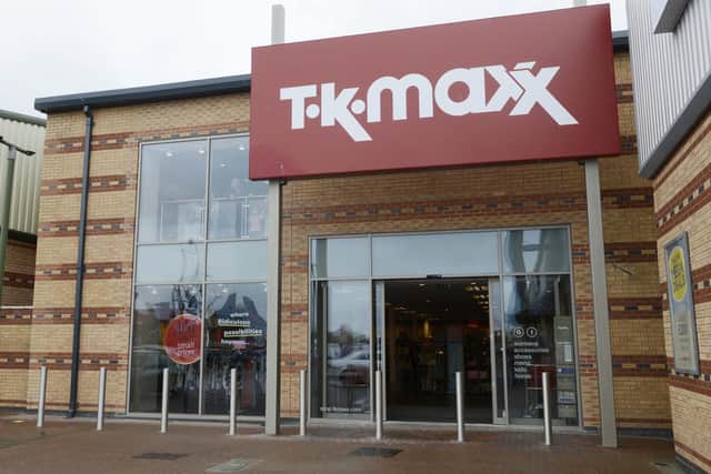 TK Maxx at Anchor Retail Park in Hartlepool.