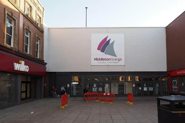 Rebecca Blades had last been seen next to Wilkinson's in the town centre.