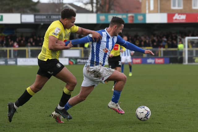 Luke Molyneux is still to agree a new deal with Hartlepool United. (Credit: Mark Fletcher | MI News)