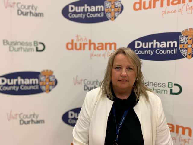 Councillor Amanda Hopgood, the new leader of Durham County Council.