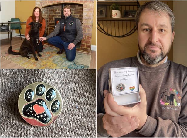 Roxy's Rainbow pet cremation service which is set to expand after a successful first year in business.