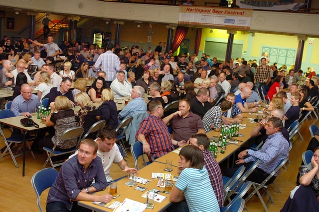 The opening night of the 2012 Hartlepool Beer Festival. Were you there?