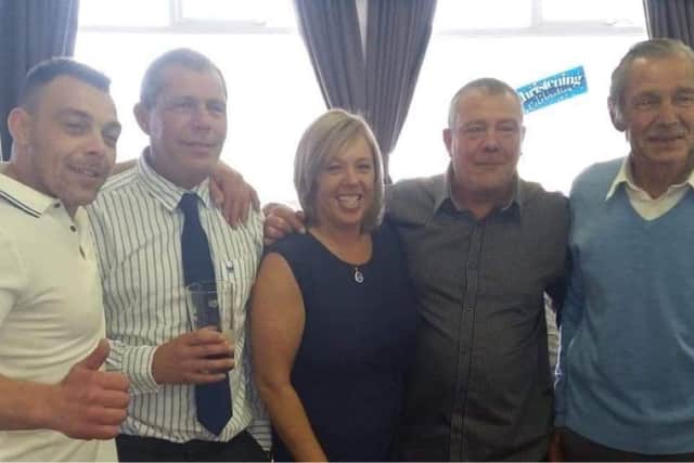 Left to right: Martin Smith, Christopher Smith, Michelle Nixon, Ray Smith (son) and Ray Smith.