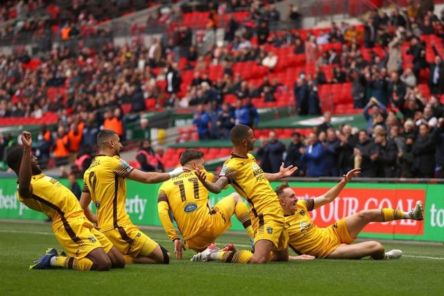 The U's enjoyed an excellent debut season in League Two last year. (Photo by Catherine Ivill/Getty Images)