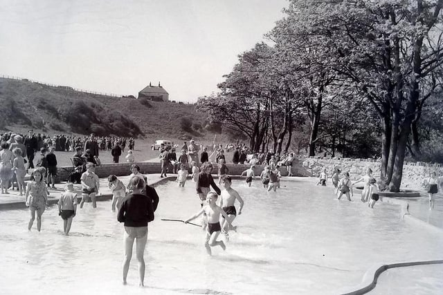 For decades, the paddling pool at Crimdon was a favourite spot for children from Hartlepool and East Durham. Photo: Hartlepool Museum Service.