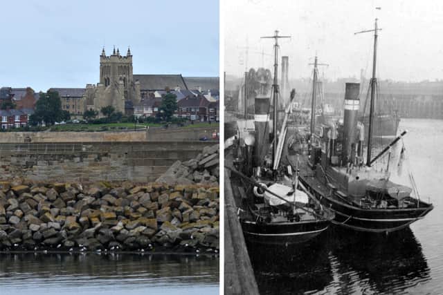 What happened to William Vollum, the Hartlepool man whose body was found in Victoria Dock?