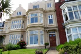 This three-storey town house has magnificent sea views and decorative character inside.