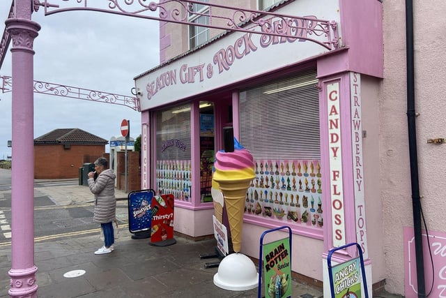 Seaton Gift & Rock Shop has a 4 out of 5 star rating on Google with 25 reviews. One customer said: "Love this little shop for ice cream. It's the best!"