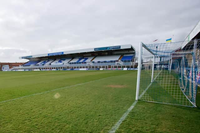 Hartlepool United will be put up for sale by chairman Raj Singh. (Photo: Michael Driver | MI News)