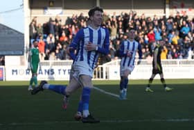 Tom Crawford became the first player to commit his future to Hartlepool United for next season. (Credit: Mark Fletcher | MI News)
