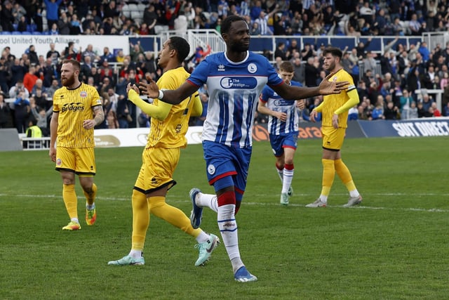 Mani Dieseruvwe said he isn't feeling any added pressure after becoming just the fourth Pools player in 50 years to score 20 league goals in a single season. The former Halifax frontman has also registered 11 assists, meaning he's been directly involved in almost half his side's goals this season. Yet despite establishing himself as one of the best players in the National League, not to mention someone Pools are heavily reliant on, he insists he isn't feeling any extra pressure to perform.