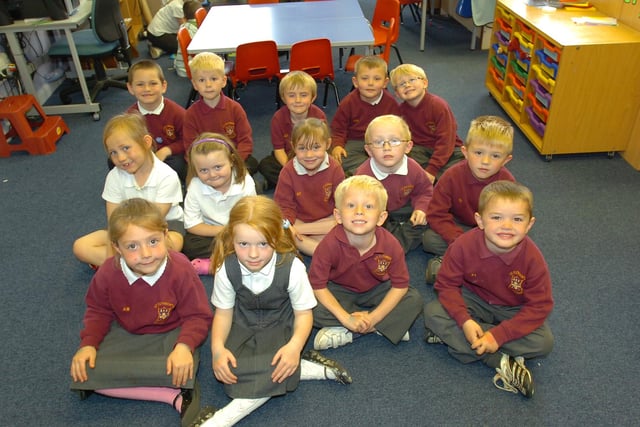 Such a smartly dressed line-up at St Cuthbert's Primary School. Have you spotted someone you know?