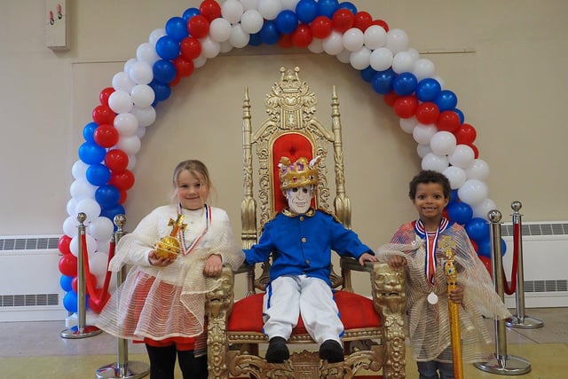 Lynnfield Primary School even had their own king for a day.