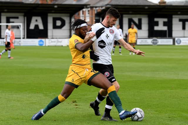 Claduo Ofosu netted his first goal for Hartlepool United on Saturday afternoon.