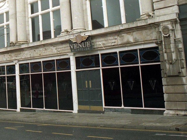 One of the Hartlepool's big nightclubs back in the Nineties was The Venue in the former Co-op stores building on Park Road. It was last occupied by Alice House Hospice as an e-sports centre but is now vacant.