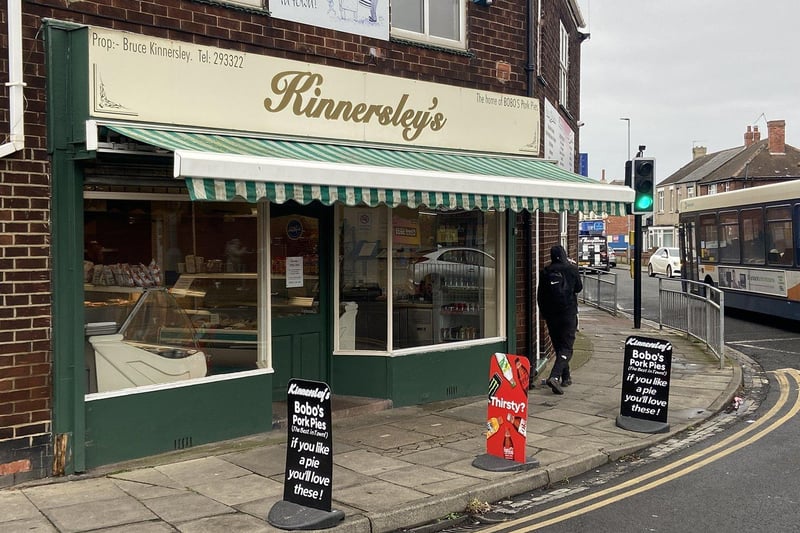 Kinnersley's serves a range of cooked goods and has a 4.8 out of 5 stars rating with 12 reviews.