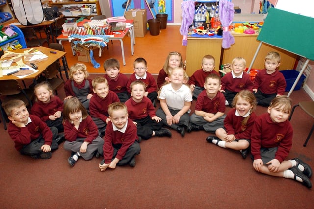 Who do you recognise in this 2004 view from St Cuthbert's RC Primary School?