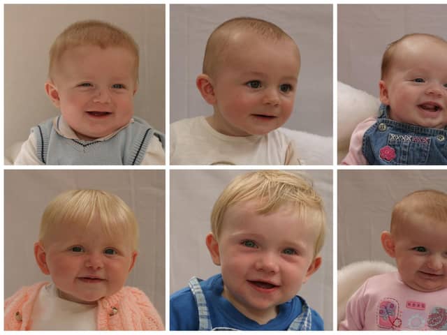 Do you recognise any of these bonny babies?