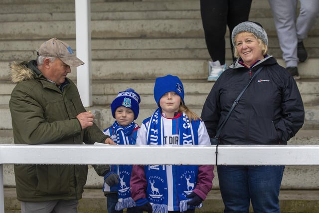Hartlepool supporters turned out in their numbers against Crawley. (Photo: Mark Fletcher | MI News)