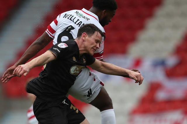 Jennings led the line against Doncaster and is likely to continue against Sutton. (Credit: Mark Fletcher | MI News )