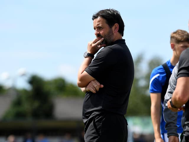 Paul Hartley is edging nearer to the squad he wants at Hartlepool United. Picture by FRANK REID