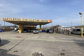 The now demolished Hartlepool Car Valeting Centre. Picture by FRANK REID